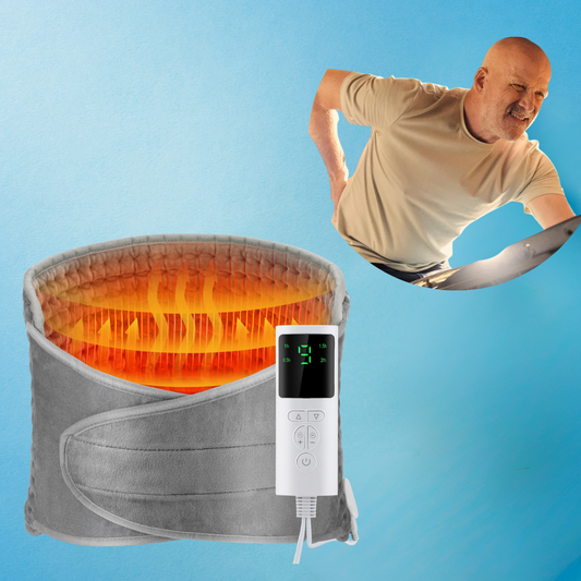 Heating Pad for Back – Portable Adjustable Heat Pad for Muscle & Joint Pain Relief