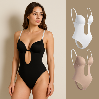 Backless Shapewear Body Shaper – Invisible Support for Strapless Dresses
