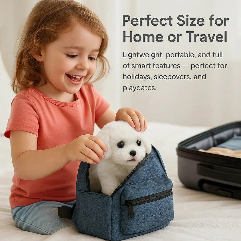 Realistic Interactive Toy Robot Puppy with Smart Features for Kids and Pet Lovers