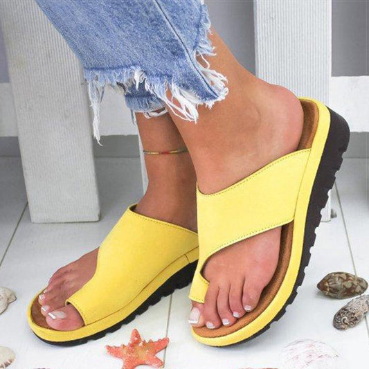 Orthopedic Bunion Corrector Sandals | Adjustable Straps, Arch Support, Comfortable Fit for Foot Pain Relief