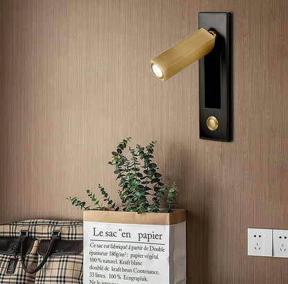 LED Bedside Sconce | Adjustable Head, Dimmable & Space-Saving for Late-Night Reading in Modern Bedrooms