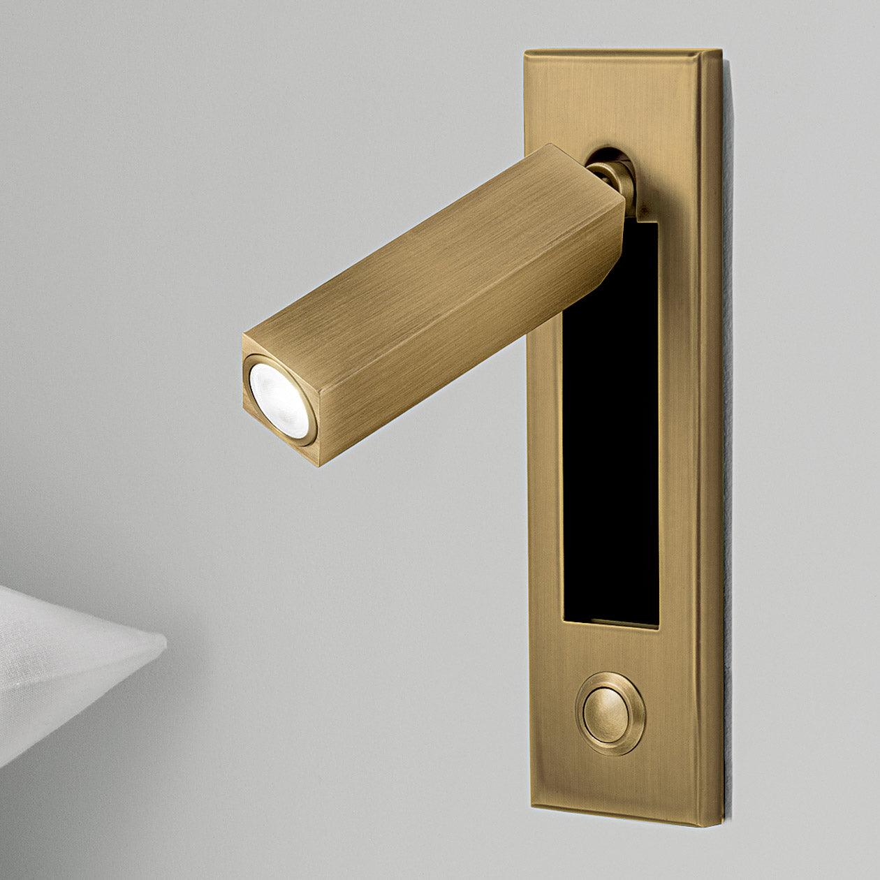 LED Bedside Sconce | Adjustable Head, Dimmable & Space-Saving for Late-Night Reading in Modern Bedrooms