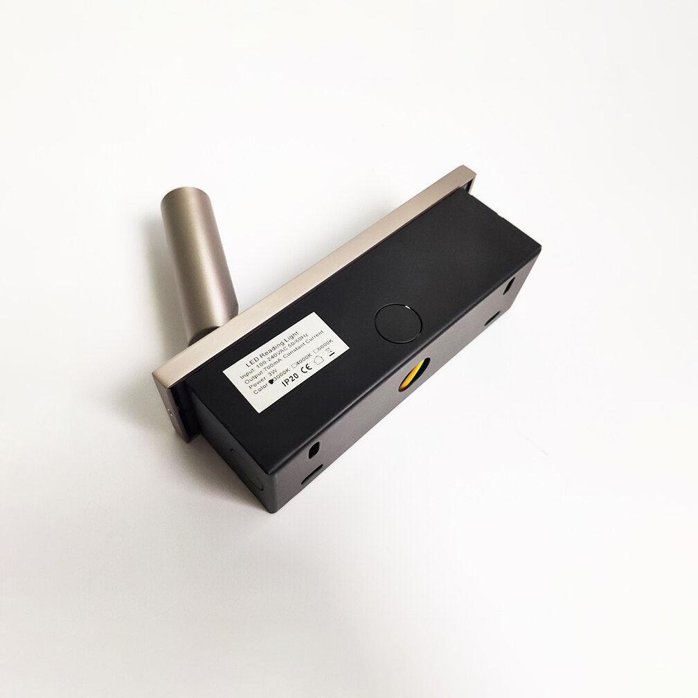 LED Bedside Sconce | Adjustable Head, Dimmable & Space-Saving for Late-Night Reading in Modern Bedrooms