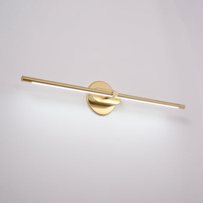 Minimalist Linear Rechargeable Wall Lamp | Touch Sensor, USB Charging & Ideal for Bathrooms and Dressing Rooms