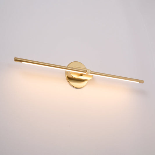 Minimalist Linear Rechargeable Wall Lamp | Touch Sensor, USB Charging & Ideal for Bathrooms and Dressing Rooms