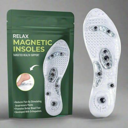 Magnetic Acupressure Insoles | Pain Relief, Arch Support & Comfort for Flat Feet and Plantar Fasciitis