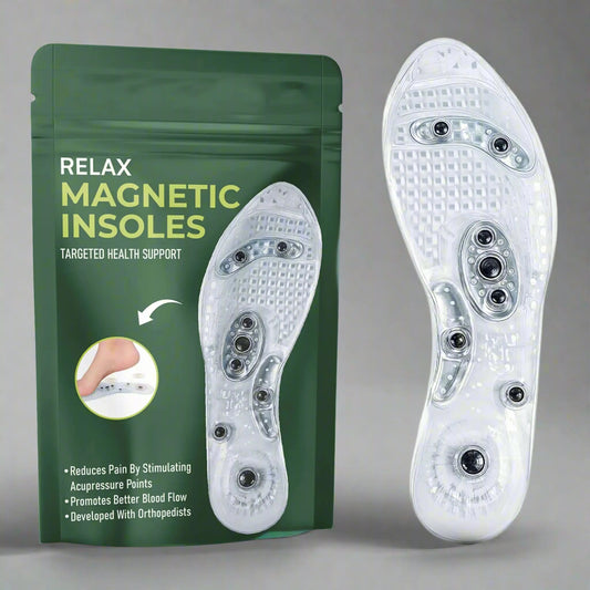 Magnetic Acupressure Insoles | Pain Relief, Arch Support & Comfort for Flat Feet and Plantar Fasciitis