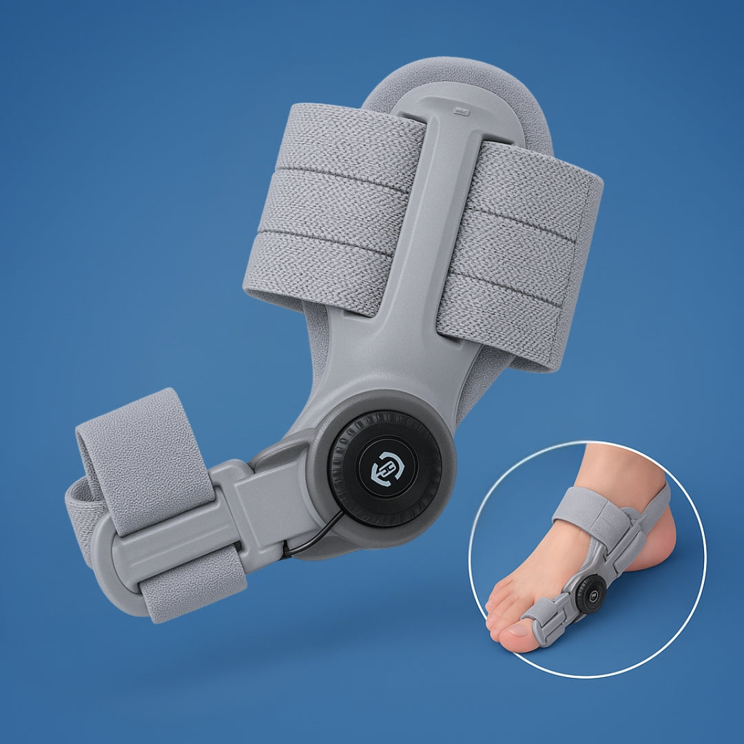 Bunion Relief Brace | Adjustable, Non-Woven Material & Rotatable Toe Separator for Hallux Valgus Pain Alleviation
