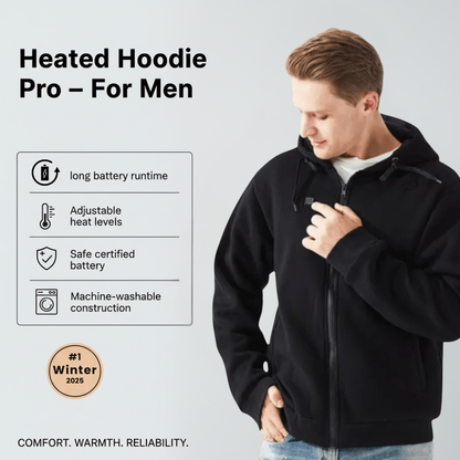 Men's Heated Hoodie Zip