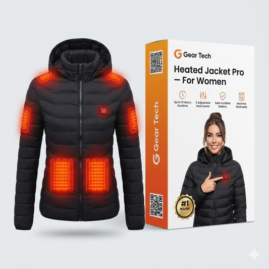 Rechargeable Heated Jacket For Women
