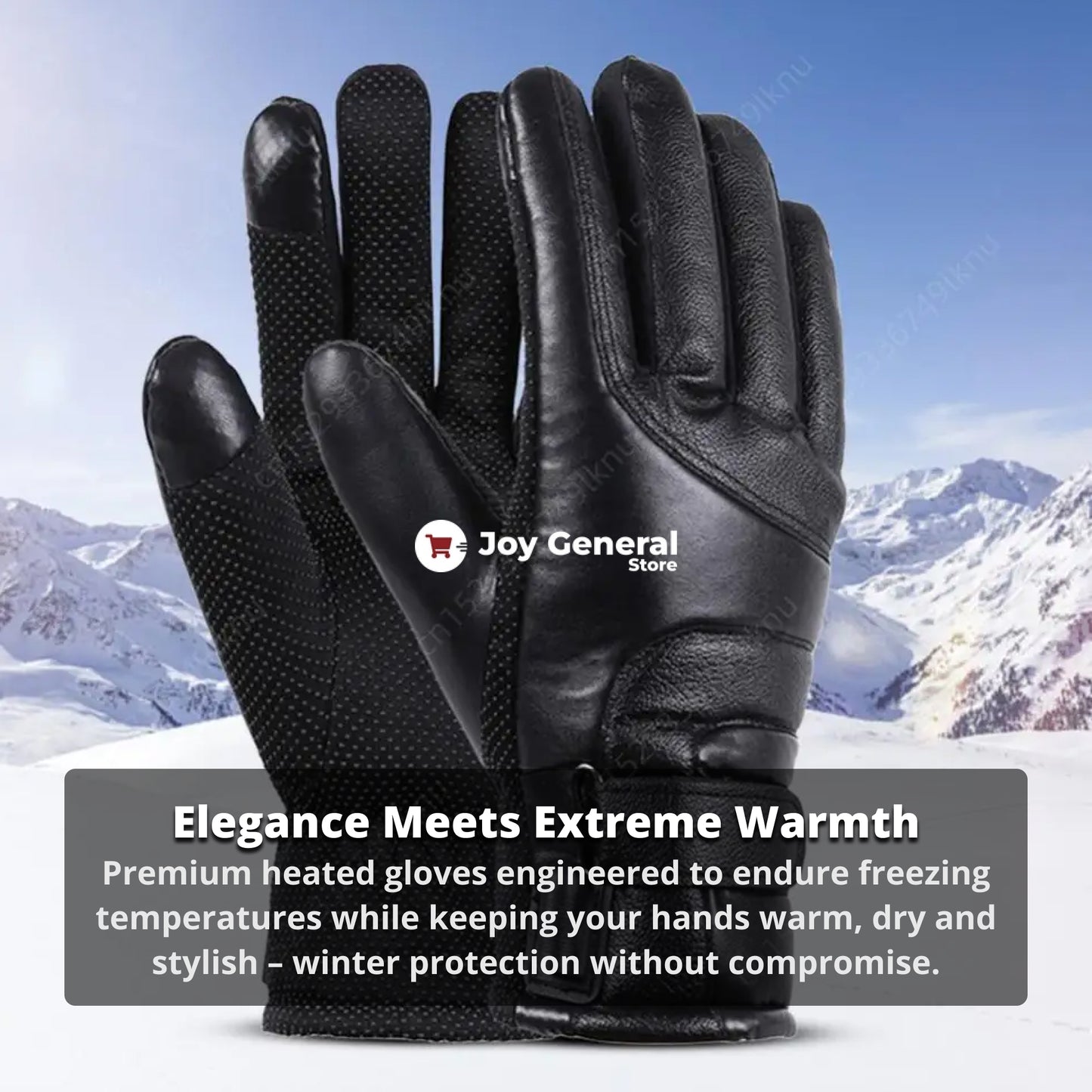 Heated Gloves for Women – Ladies Thermal Waterproof Winter Gloves with Touch Screen & USB Rechargeable Warm Design