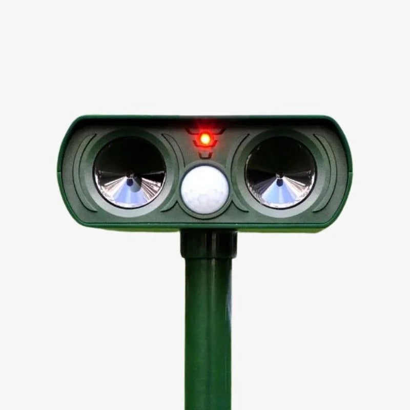 Ultrasonic Pest Repeller | Solar Powered, Long Range & Effective for Gardens and Outdoor Spaces