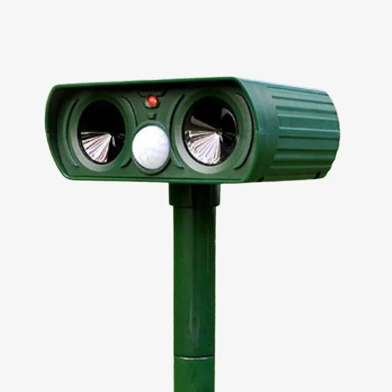 Ultrasonic Pest Repeller | Solar Powered, Long Range & Effective for Gardens and Outdoor Spaces