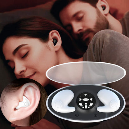 Invisible Wireless Sleep Headphones | Bluetooth 5.3, Noise Cancelling Headphones for Sleeping | Waterproof Sound Cancelling Headphones for Sleep
