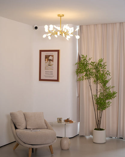 LED Firefly Luxury Chandelier | Modern Design, Indoor Use & Ideal for Living Room, Bedroom, or Restaurant