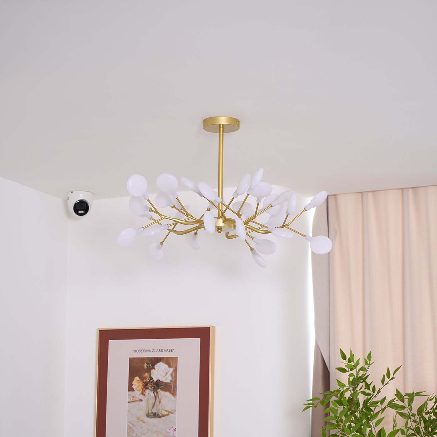 LED Firefly Luxury Chandelier | Modern Design, Indoor Use & Ideal for Living Room, Bedroom, or Restaurant