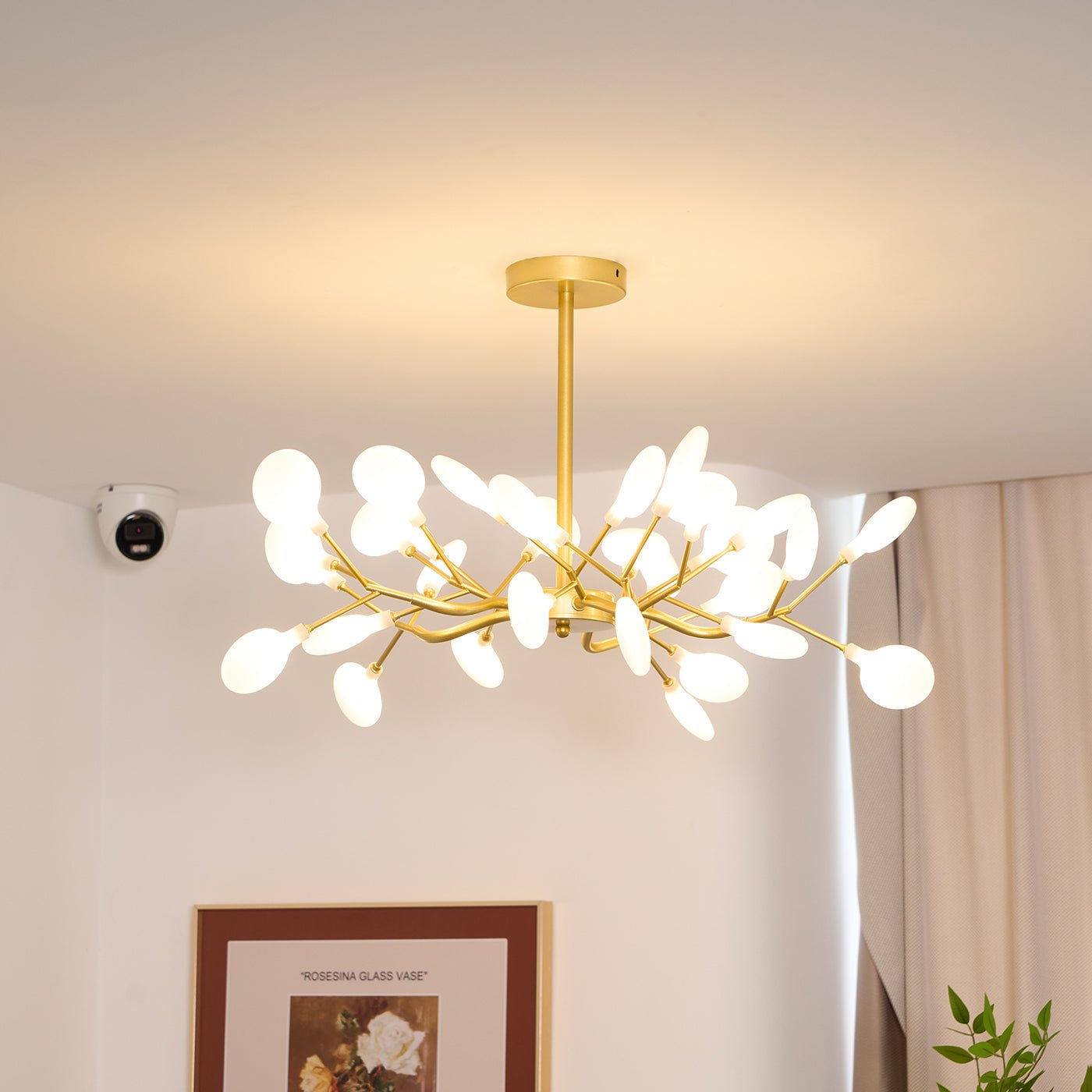 LED Firefly Luxury Chandelier | Modern Design, Indoor Use & Ideal for Living Room, Bedroom, or Restaurant