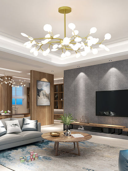 LED Firefly Luxury Chandelier | Modern Design, Indoor Use & Ideal for Living Room, Bedroom, or Restaurant
