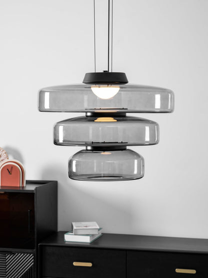 Levels Series Pendant Light | Dimmable, Adjustable Height & Versatile for Indoor Use in Living Rooms and Kitchens
