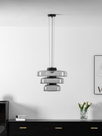 Levels Series Pendant Light | Dimmable, Adjustable Height & Versatile for Indoor Use in Living Rooms and Kitchens
