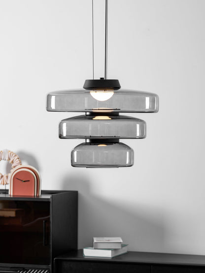 Levels Series Pendant Light | Dimmable, Adjustable Height & Versatile for Indoor Use in Living Rooms and Kitchens