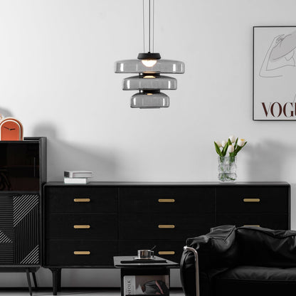 Levels Series Pendant Light | Dimmable, Adjustable Height & Versatile for Indoor Use in Living Rooms and Kitchens