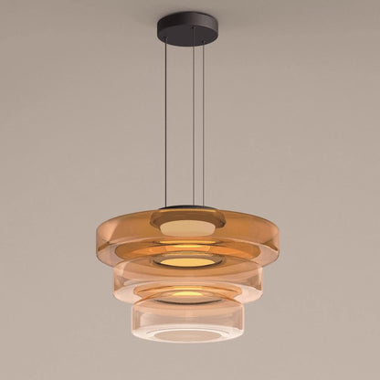 Levels Series Pendant Light | Dimmable, Adjustable Height & Versatile for Indoor Use in Living Rooms and Kitchens