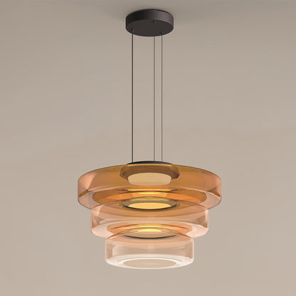 Levels Series Pendant Light | Dimmable, Adjustable Height & Versatile for Indoor Use in Living Rooms and Kitchens