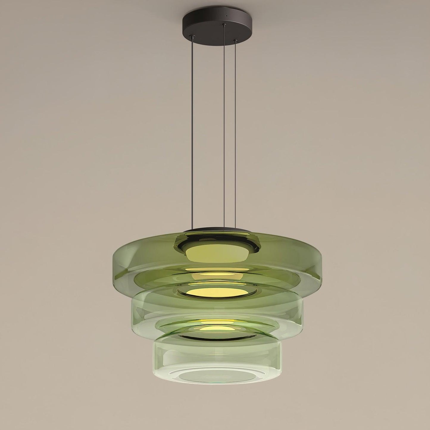 Levels Series Pendant Light | Dimmable, Adjustable Height & Versatile for Indoor Use in Living Rooms and Kitchens
