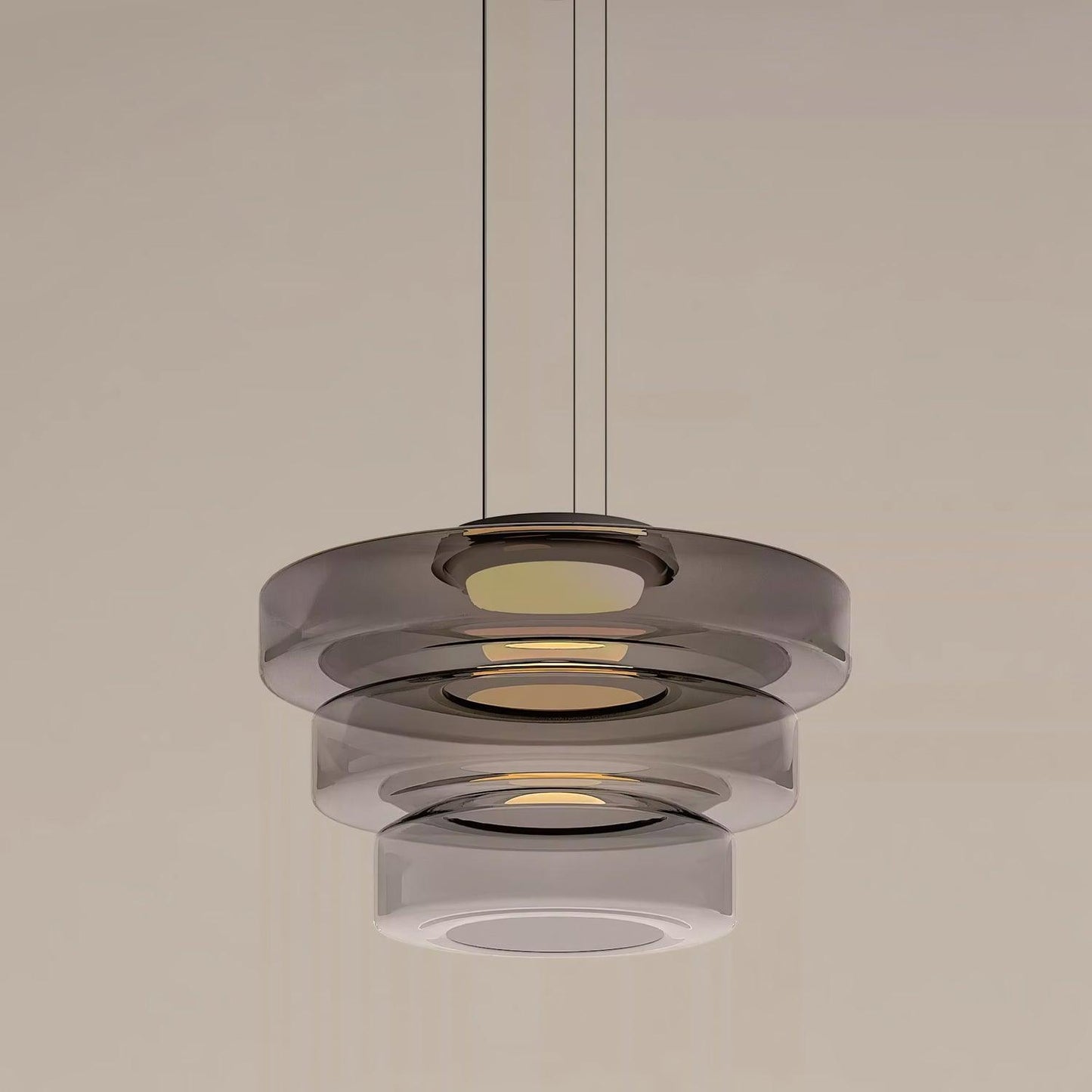 Levels Series Pendant Light | Dimmable, Adjustable Height & Versatile for Indoor Use in Living Rooms and Kitchens