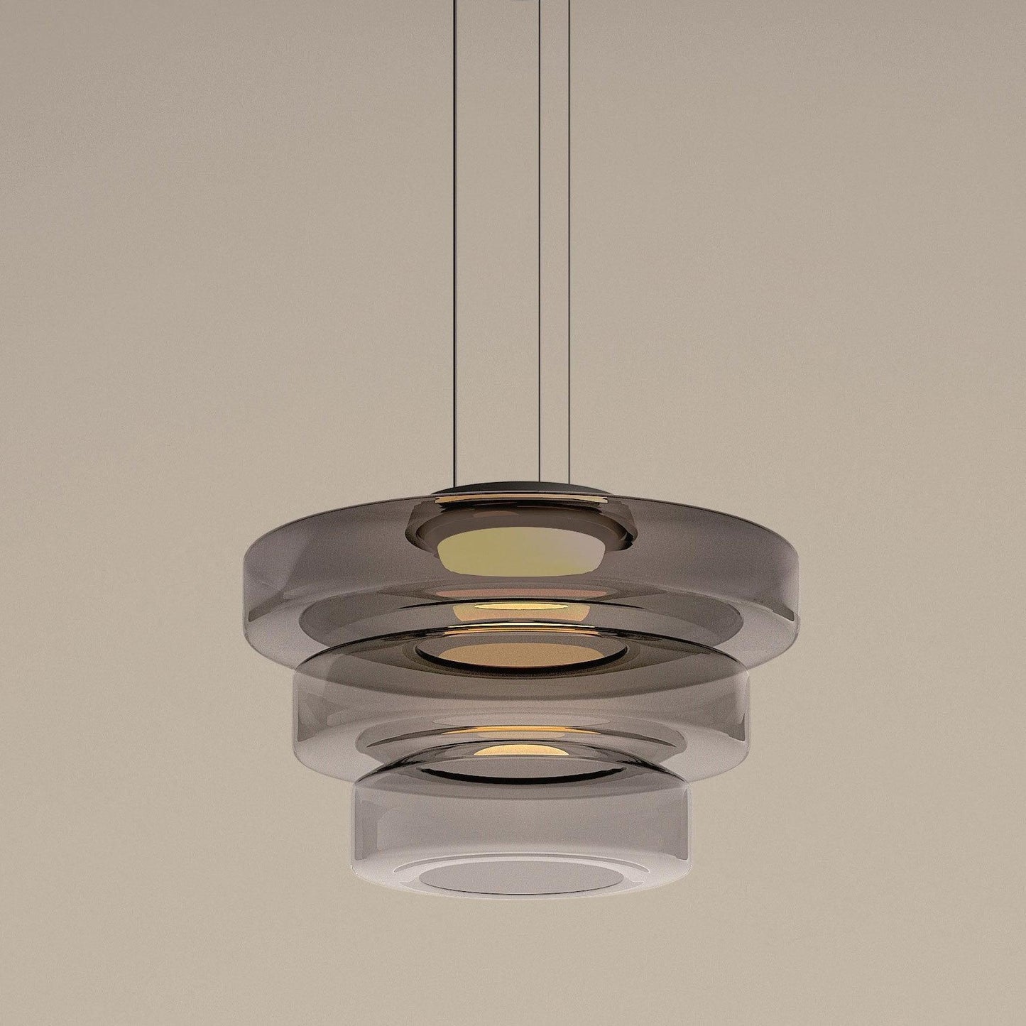 Levels Series Pendant Light | Dimmable, Adjustable Height & Versatile for Indoor Use in Living Rooms and Kitchens