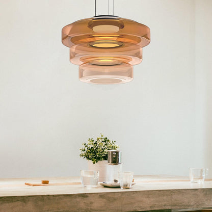 Levels Series Pendant Light | Dimmable, Adjustable Height & Versatile for Indoor Use in Living Rooms and Kitchens