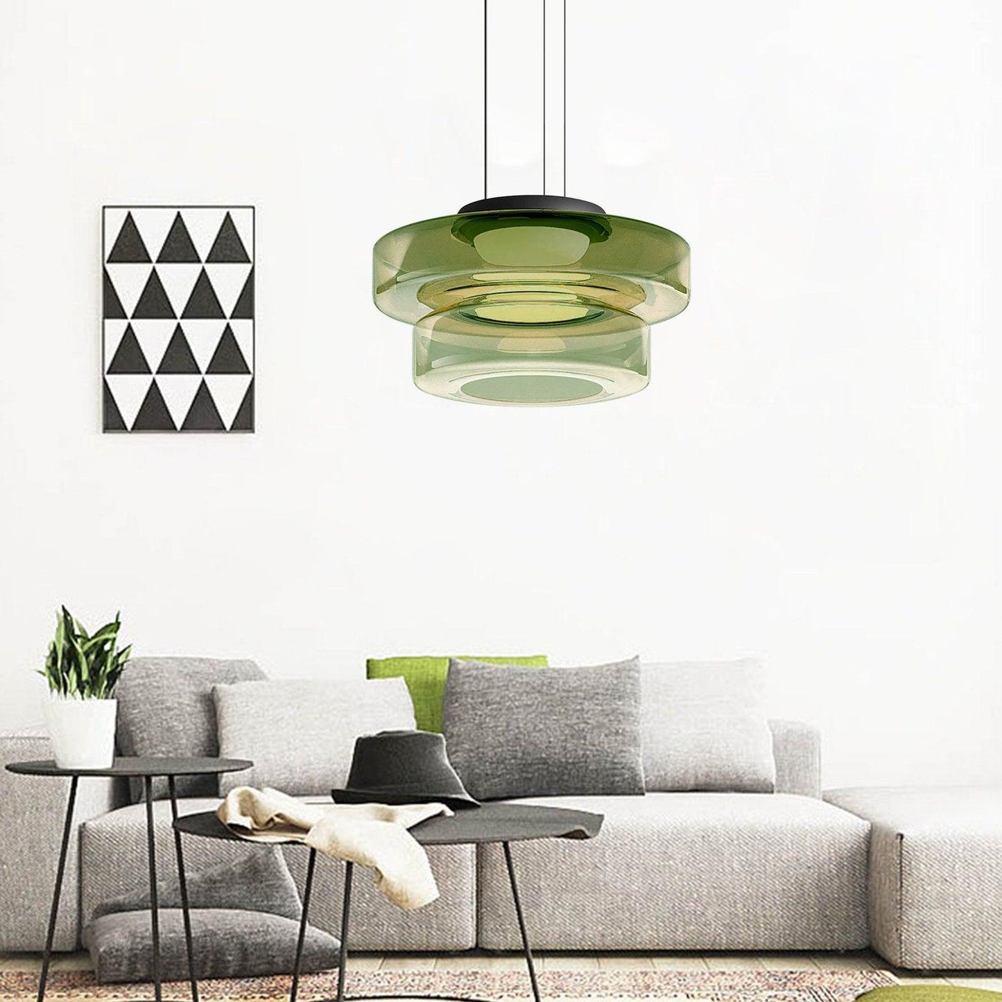 Levels Series Pendant Light | Dimmable, Adjustable Height & Versatile for Indoor Use in Living Rooms and Kitchens