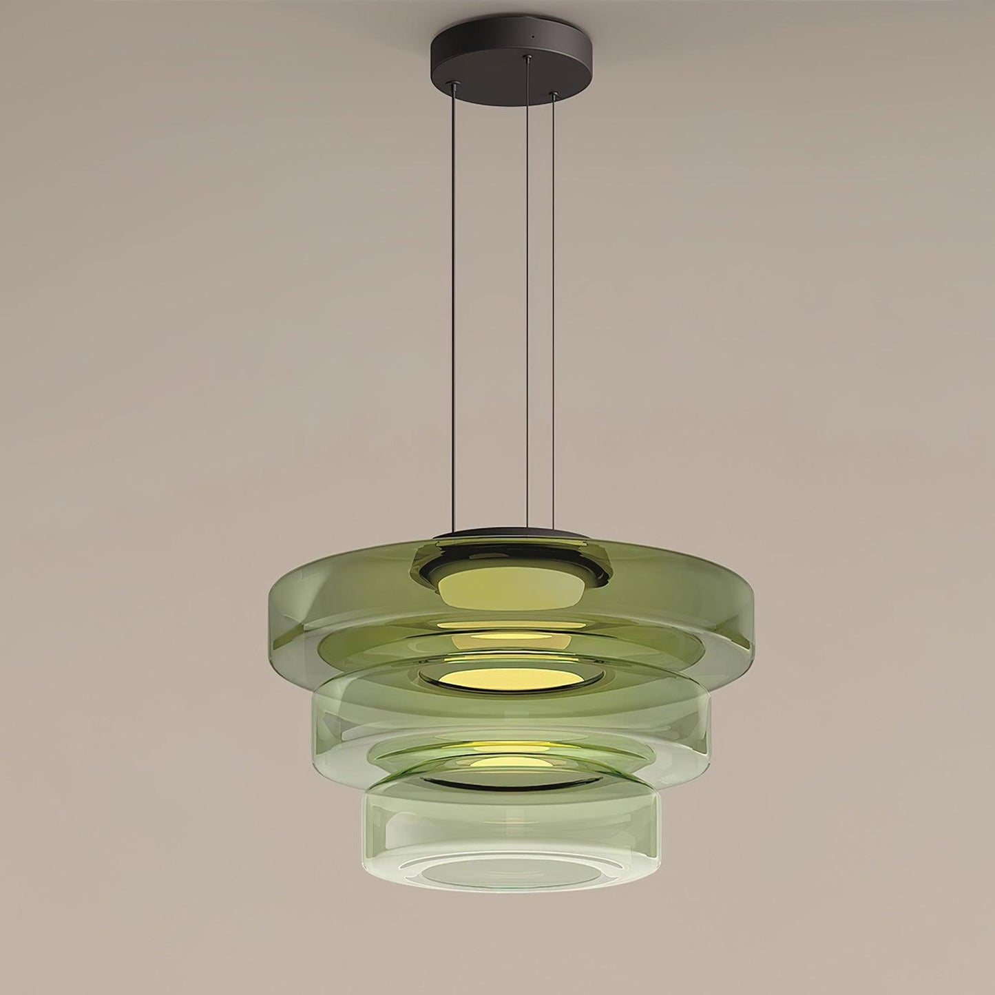 Levels Series Pendant Light | Dimmable, Adjustable Height & Versatile for Indoor Use in Living Rooms and Kitchens