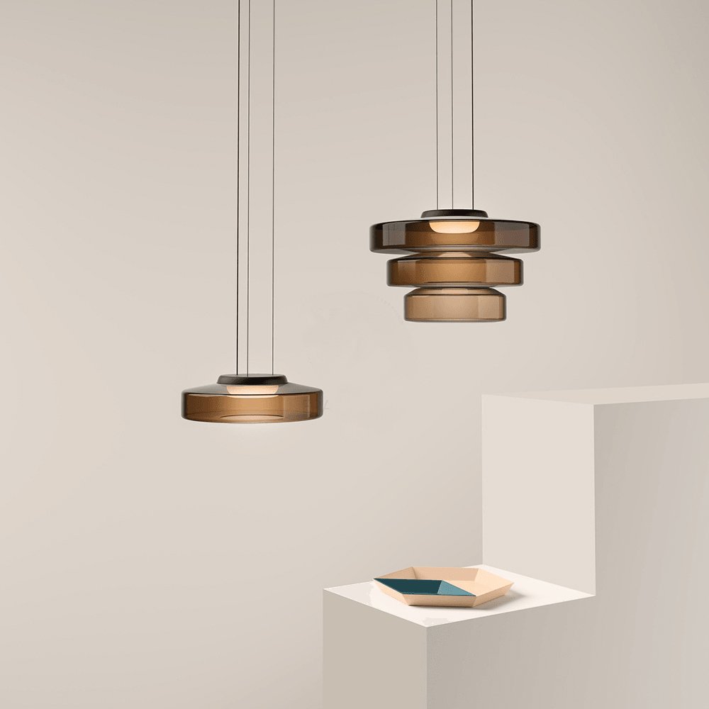 Levels Series Pendant Light | Dimmable, Adjustable Height & Versatile for Indoor Use in Living Rooms and Kitchens