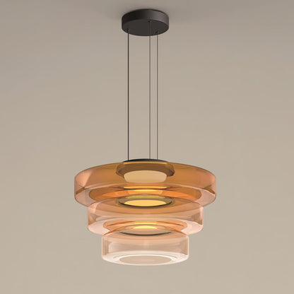 Levels Series Pendant Light | Dimmable, Adjustable Height & Versatile for Indoor Use in Living Rooms and Kitchens