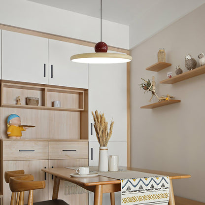 LED Pendant Swag Light Fixture - Adjustable Hanging Lamp for Living Room, Bedroom & Dining Areas