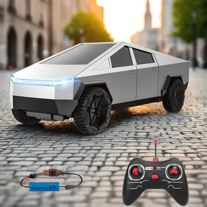 Tesla CyberTruck Remote Control Car | 1:14 Scale Alloy Model with Off-Road Capability for Kids & Adults, Indoor & Outdoor Fun