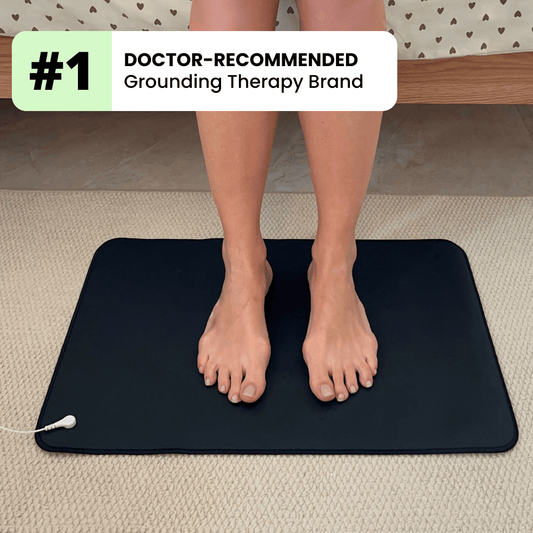 Grounding Mat for Inflammation Relief | Natural Solution to Reduce Anxiety, Improve Sleep & Boost Energy Levels