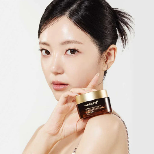 Deep Vita C Capsule Cream | High-Potency Vitamin C for Brightening & Dark Spot Correction on All Skin Types Medicube Best korean Vitamin c serum