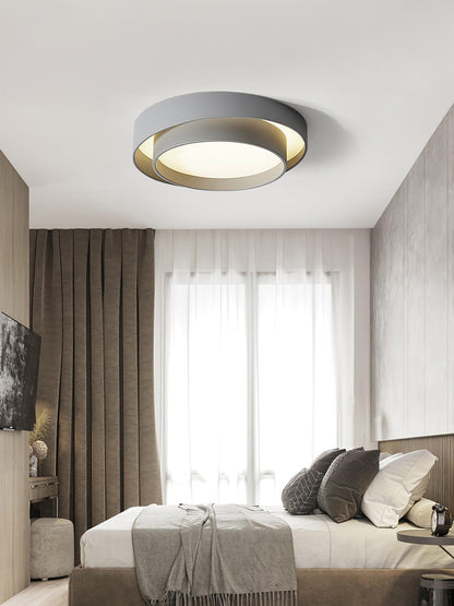 LED Ceiling Lamp - Modern Melody Design - Adjustable Brightness for Living Room & Bedroom Lighting