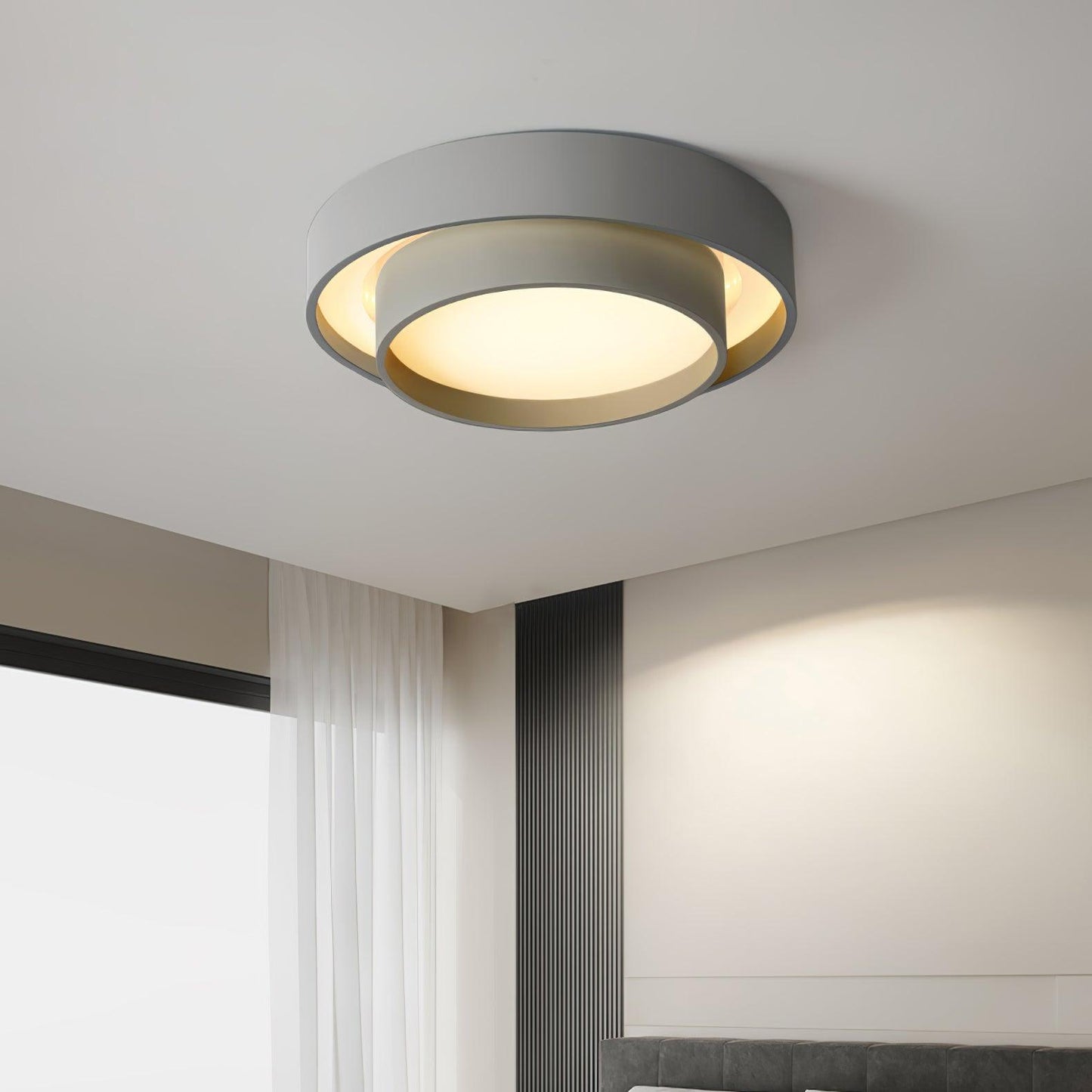 LED Ceiling Lamp | Dimmable, Cylinder Shape & Stylish Lighting for Living Room and Bedrooms