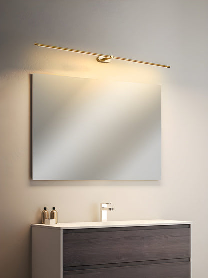 Minimalist Linear Rechargeable Wall Lamp | Touch Sensor, USB Charging & Ideal for Bathrooms and Dressing Rooms
