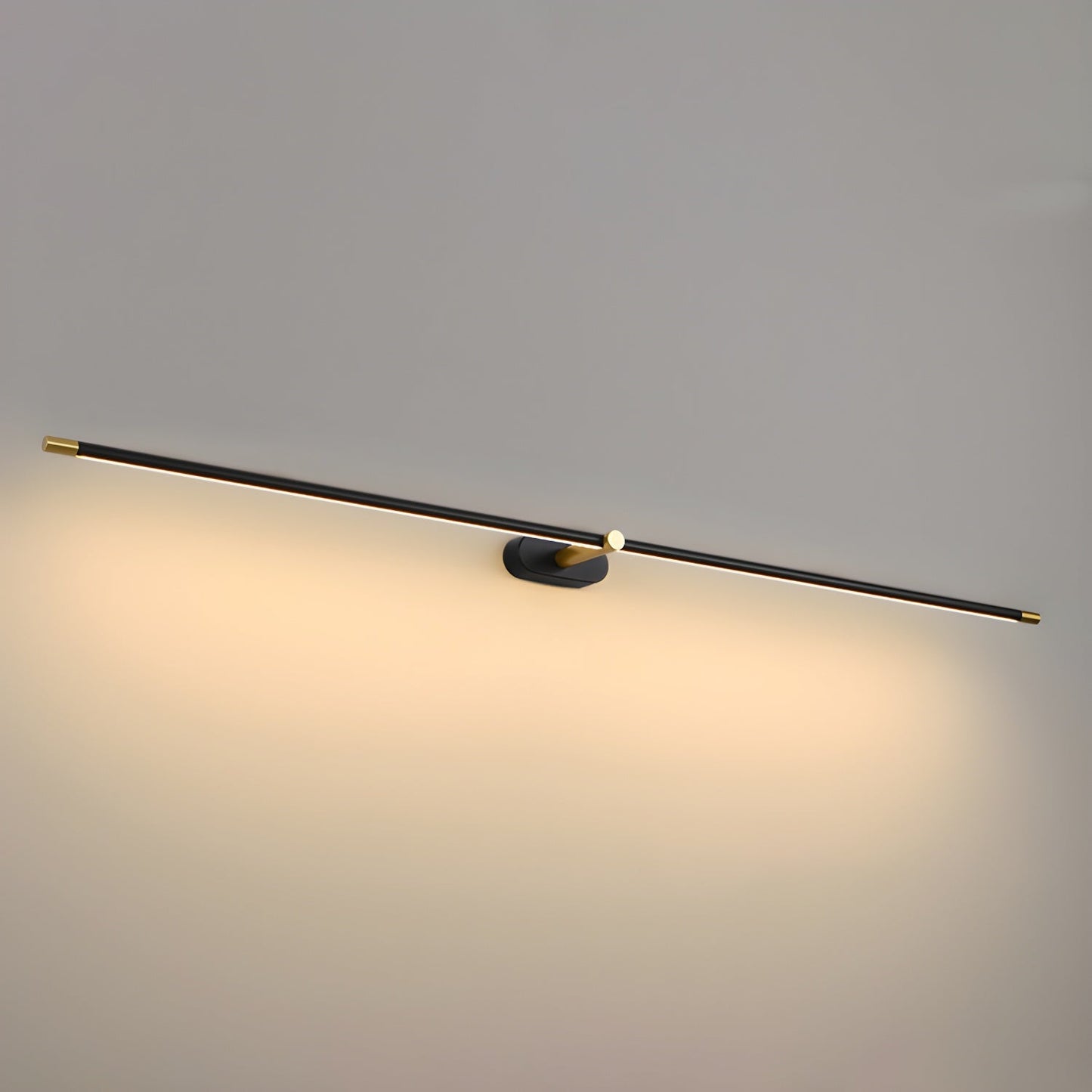 Minimalist Linear Rechargeable Wall Lamp | Touch Sensor, USB Charging & Ideal for Bathrooms and Dressing Rooms