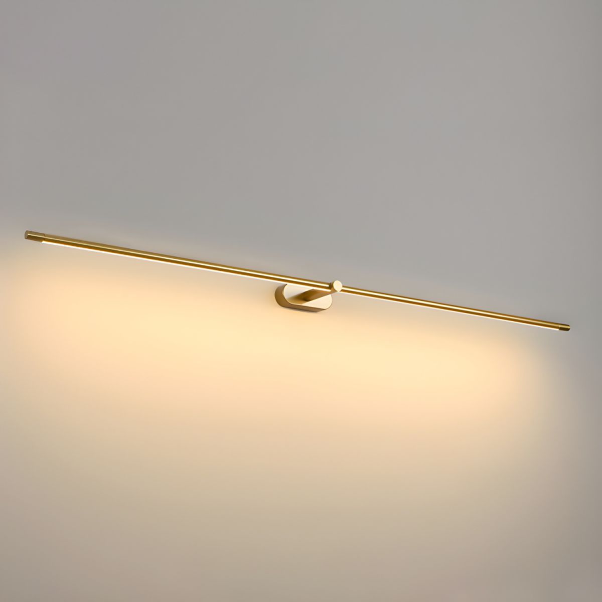 Minimalist Linear Rechargeable Wall Lamp | Touch Sensor, USB Charging & Ideal for Bathrooms and Dressing Rooms