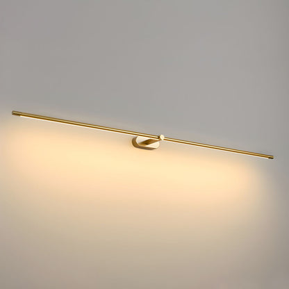 Minimalist Linear Rechargeable Wall Lamp | Touch Sensor, USB Charging & Ideal for Bathrooms and Dressing Rooms