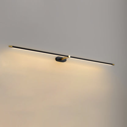 Minimalist Linear Rechargeable Wall Lamp | Touch Sensor, USB Charging & Ideal for Bathrooms and Dressing Rooms