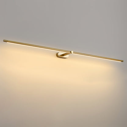 Minimalist Linear Rechargeable Wall Lamp | Touch Sensor, USB Charging & Ideal for Bathrooms and Dressing Rooms