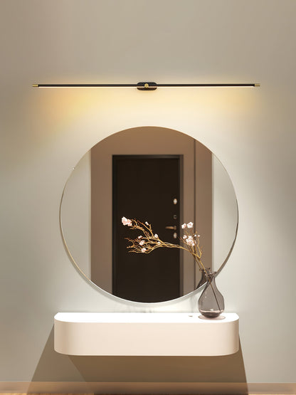 Minimalist Linear Rechargeable Wall Lamp | Touch Sensor, USB Charging & Ideal for Bathrooms and Dressing Rooms