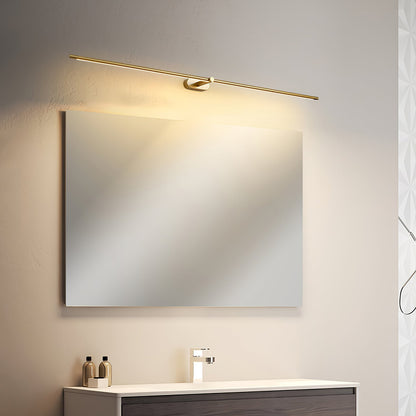 Minimalist Linear Rechargeable Wall Lamp | Touch Sensor, USB Charging & Ideal for Bathrooms and Dressing Rooms